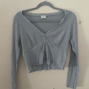 Cotton On Long-Sleeve Top w/ Middle Slit | good condition